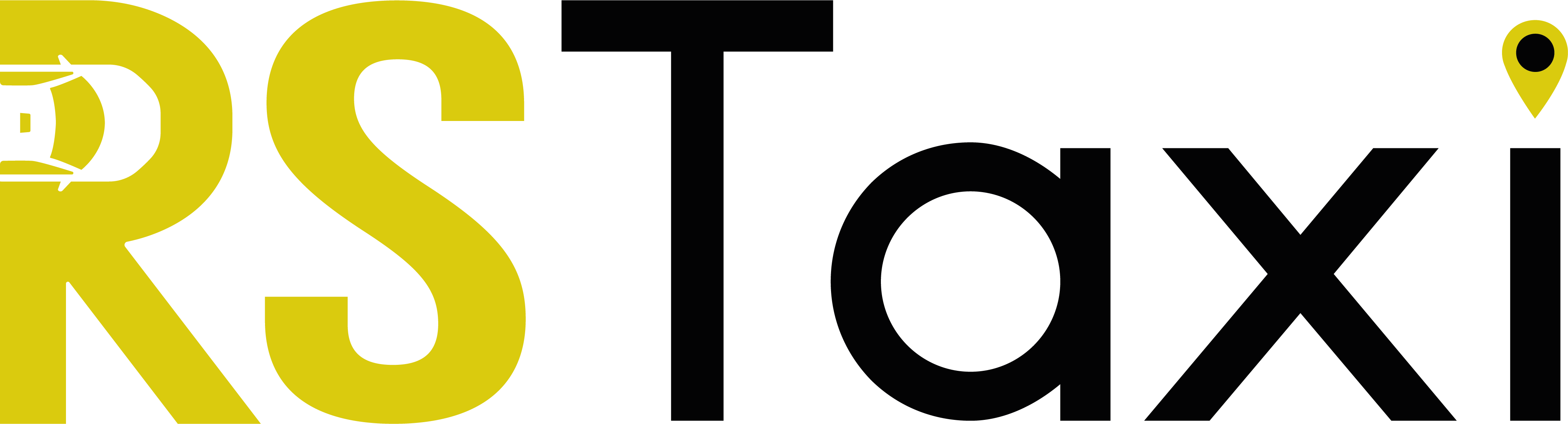 logo rs taxi noir